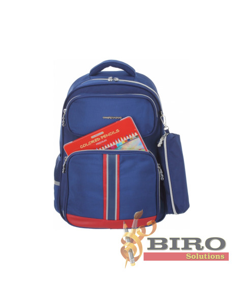 Ghiozdan pentru școlari + penar, M (130-145 cm) CF86836